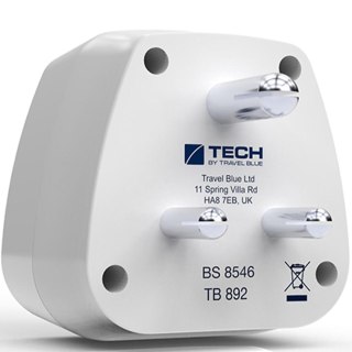 TRAVEL BLUE PRZEJŚCIÓWKA ADAPTER SHUCKO -> INDIE