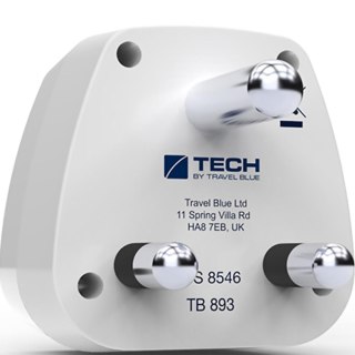 TRAVEL BLUE PRZEJŚCIÓWKA ADAPTER SHUCKO -> RPA