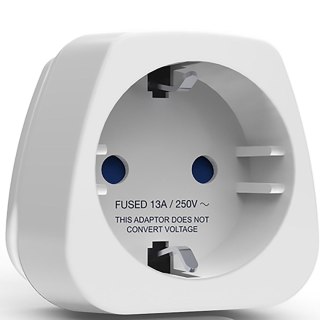TRAVEL BLUE PRZEJŚCIÓWKA ADAPTER SHUCKO -> UK