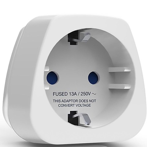 TRAVEL BLUE PRZEJŚCIÓWKA ADAPTER SHUCKO -> UK