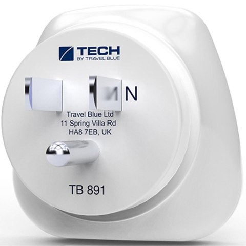TRAVEL BLUE PRZEJŚCIÓWKA ADAPTER SHUCKO -> USA