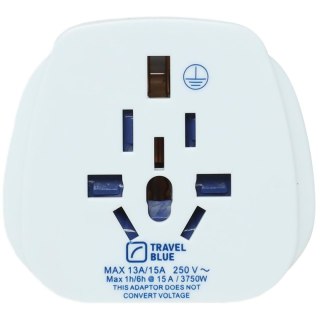 TRAVEL BLUE PRZEJŚCIÓWKA ADAPTER UNIWERSALNA ŚWIAT -> SHUCKO