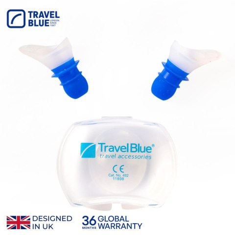 TRAVEL BLUE ZATYCZKI LOTNICZE DO USZU REDUKCJA CISNIENIA