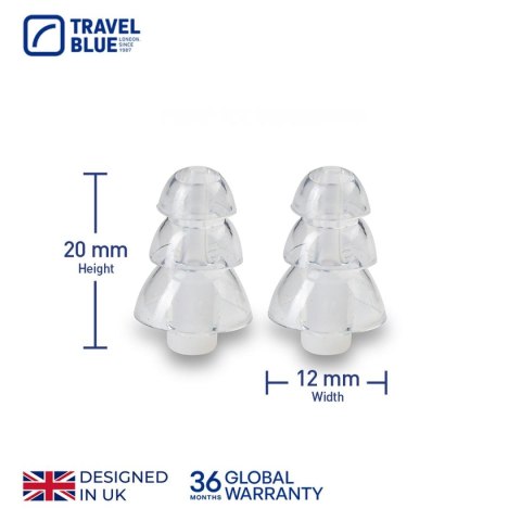 TRAVEL BLUE ZATYCZKI SILIKONOWE DO USZU