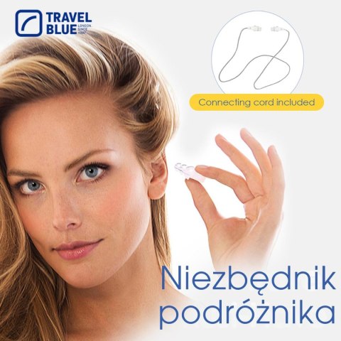 TRAVEL BLUE ZATYCZKI SILIKONOWE DO USZU