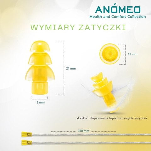 ZATYCZKI DO USZU ANOMEO - PROFESSIONAL