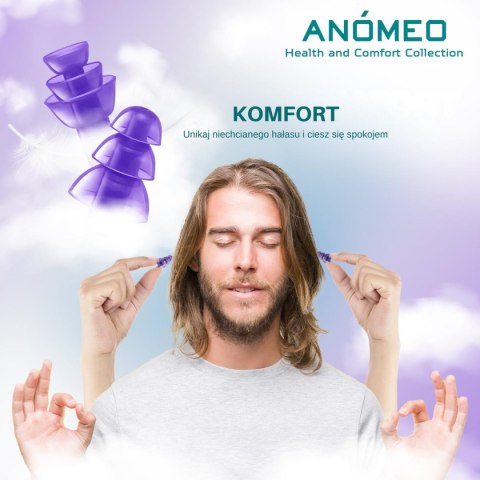 ZATYCZKI DO USZU ANOMEO - RELAX