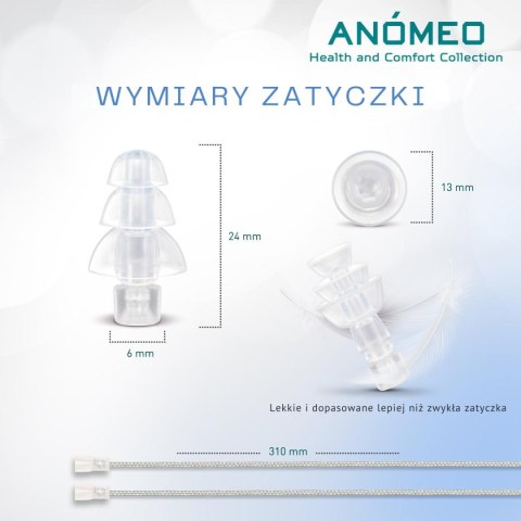 ZATYCZKI DO USZU ANOMEO - RSEN