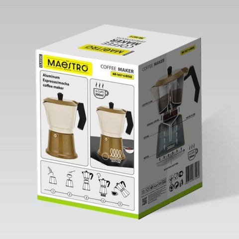 KAWIARKA ALUMINIOWA (6 FILIŻANKI; 300 ML) MAESTRO