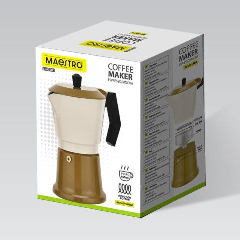 KAWIARKA ALUMINIOWA (6 FILIŻANKI; 450 ML) MAESTRO