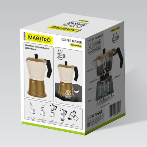 KAWIARKA ALUMINIOWA (6 FILIŻANKI; 450 ML) MAESTRO