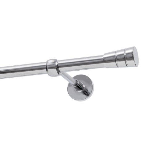 KARNISZ POJEDYNCZY FI 19 MM CHROM 480 CM STOŻEK KOWALSKI