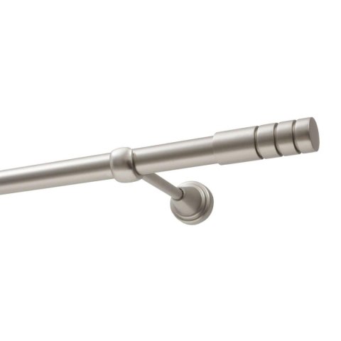 KARNISZ POJEDYNCZY FI 19 MM CHROM SATYNA 320 CM TECHNO KOWALSKI