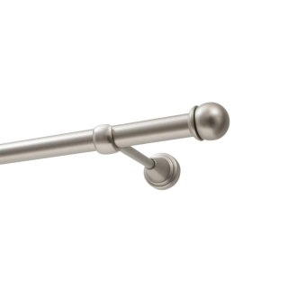 KARNISZ POJEDYNCZY FI 19 MM CHROM SATYNA 480 CM GAŁKA MAX KOWALSKI