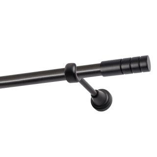KARNISZ POJEDYNCZY FI 19 MM CZARNY 320 CM TECHNO KOWALSKI