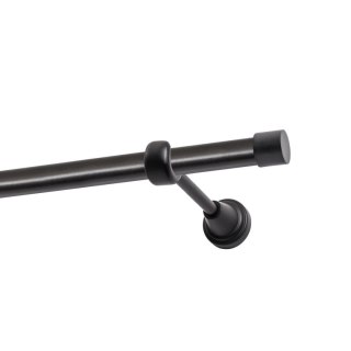 KARNISZ POJEDYNCZY FI 19 MM CZARNY 480 CM LUNA KOWALSKI
