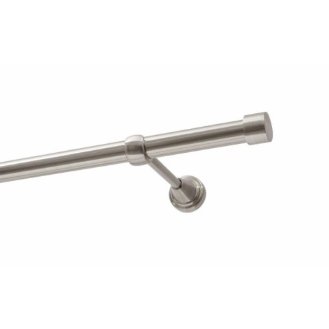 KARNISZ POJEDYNCZY FI 19 MM EFEKT STALI NIERDZEWNEJ 480 CM LUNA KOWALSKI