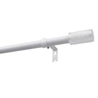 KARNISZ ROZSUWANY POJEDYNCZY FI 19 MM GAMA BIAŁY 200-300 CM KOWALSKI