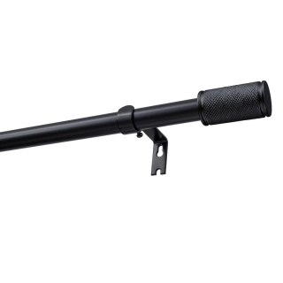 KARNISZ ROZSUWANY POJEDYNCZY FI 19 MM GAMA CZARNY 200-300 CM KOWALSKI