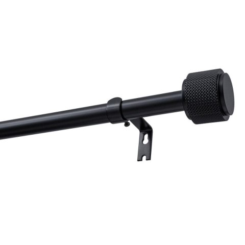KARNISZ ROZSUWANY POJEDYNCZY FI 19 MM OMEGA CZARNY 200-300 CM KOWALSKI