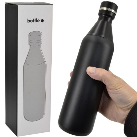 BUTELKA TERMICZNA 550ML CZARNA STAMINA