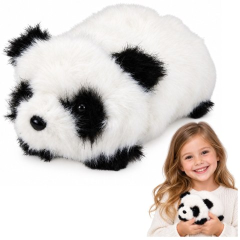 Mała Pluszowa Panda Przytulanka Maskotka Zwierzątko Czarno-Biała 16 cm