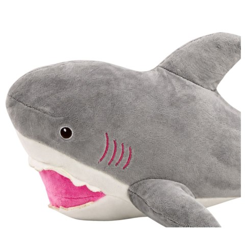 Pluszowy Rekin Maskotka Przytulanka 50cm Siwy