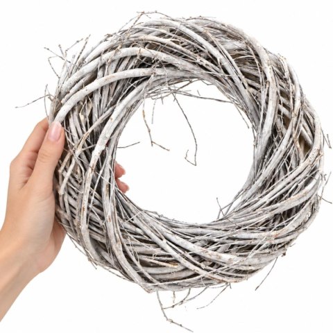 WIENIEC DO DEKORACJI 40CM BIAŁY