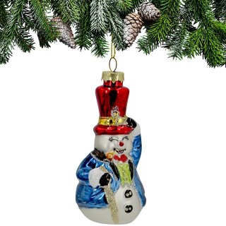BOMBKA SZKLANA FORMÓWKA BAŁWAN SASKA GIFT & DECOR