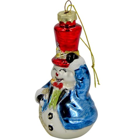BOMBKA SZKLANA FORMÓWKA BAŁWAN SASKA GIFT & DECOR