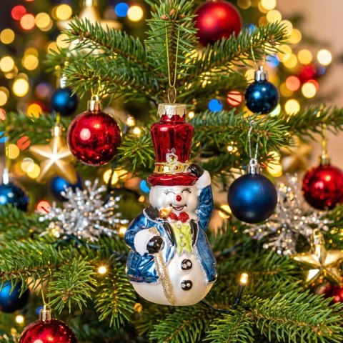 BOMBKA SZKLANA FORMÓWKA BAŁWAN SASKA GIFT & DECOR