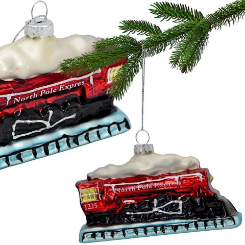 BOMBKA SZKLANA FORMÓWKA EKSPRES POLARNY SASKA GIFT & DECOR