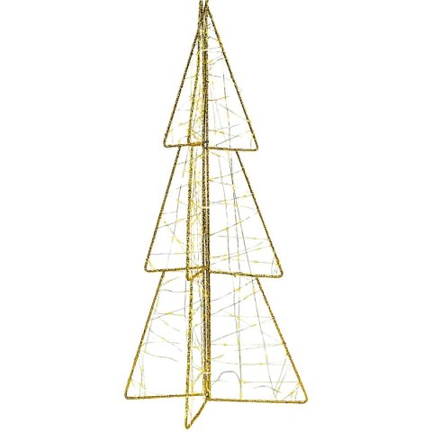 CHOINKA DEKORACYJNA 150LED CHAMPAGNE 60CM LUCA