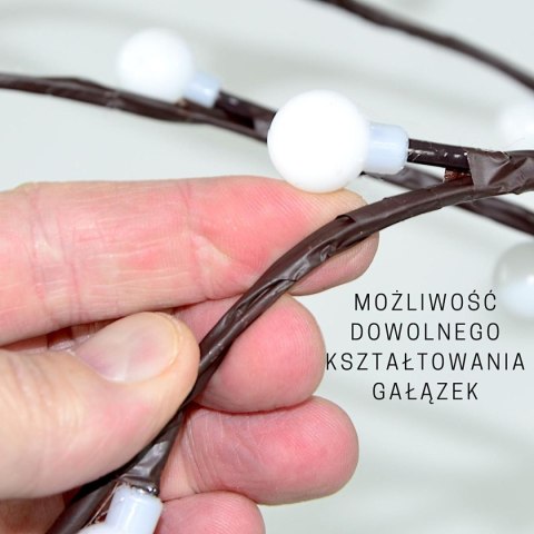 DRZEWKO DEKORACYJNE 144LED 150CM BROWN