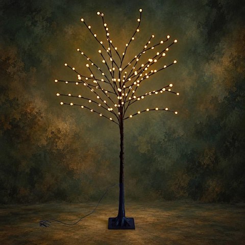 DRZEWKO DEKORACYJNE 144LED 150CM BROWN