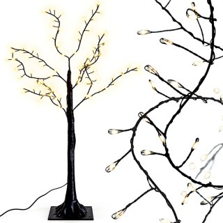 DRZEWKO DEKORACYJNE 150LED 120CM BLACK LUCA