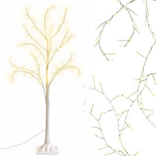 DRZEWKO DEKORACYJNE 180LED 150CM WHITE LUCA