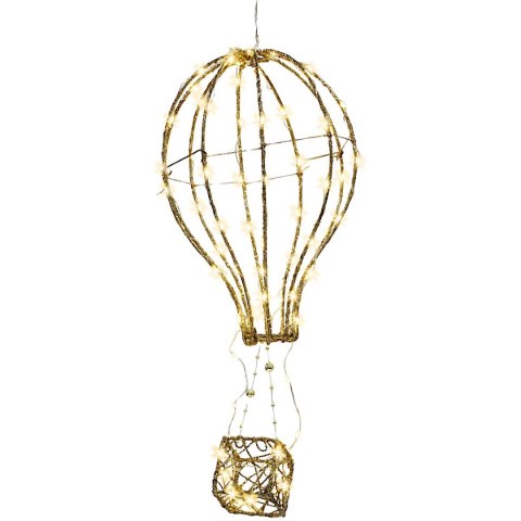 FIGURKA DEKORACYJNA BALON 80LED 38CM