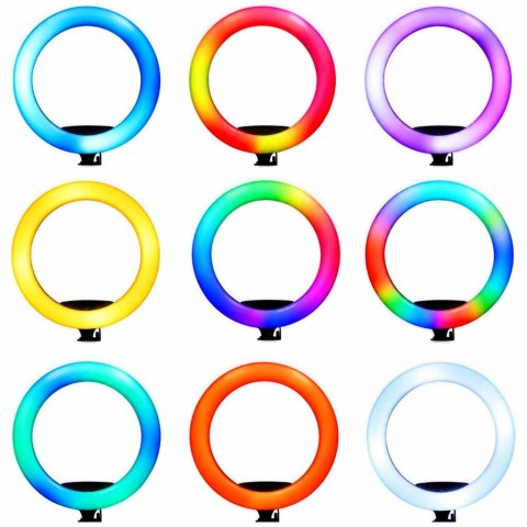 Lampa pierścieniowa do selfie LED RGB