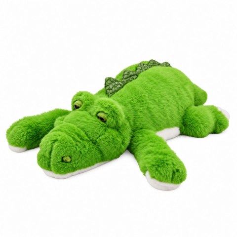 Pluszowy Krokodyl Maskotka Przytulanka Obciążeniowe Łapki Zielony 75 cm