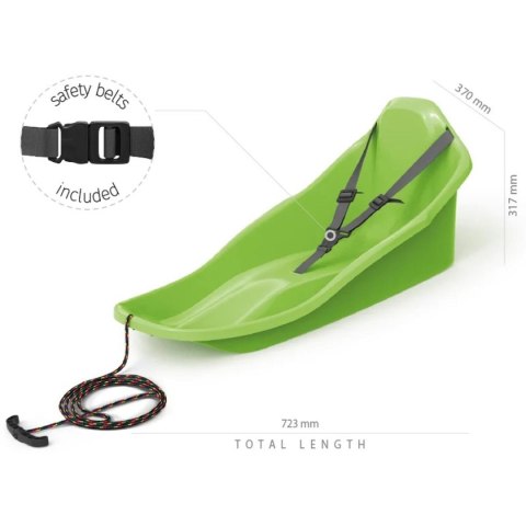 SANKI PLASTIKOWE MINI TOPO ZIELONE