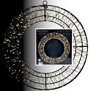 WIANEK DEKORACYJNY OPONA 720LED 50CM CZARNY