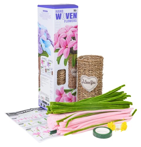 Bukiet Miękkich Kwiatów Zrób to Sam Lilie Różowe