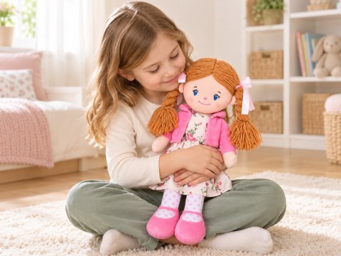 Duża lalka HANIA szmaciana materiałowa szmacianka 40cm