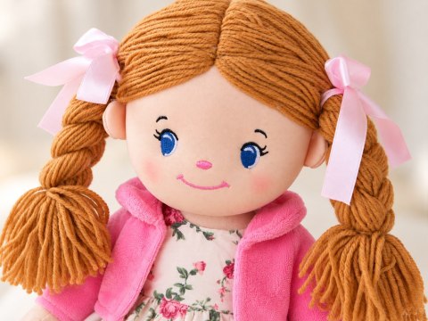 Duża lalka HANIA szmaciana materiałowa szmacianka 40cm