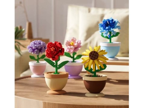 Klocki techniczne Seria: Kwiaty w doniczce mini HIBISKUS 95ele ZA6289 E