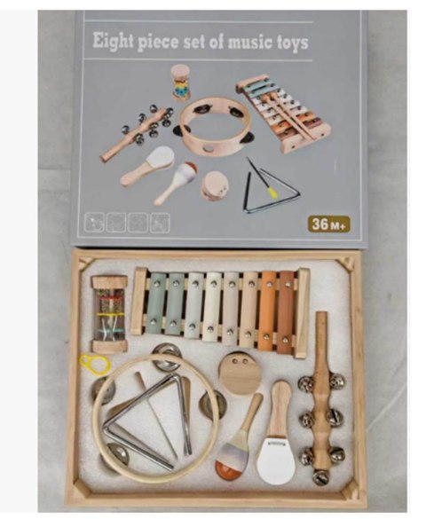 MEGA Drewniany Zestaw Instrumentów