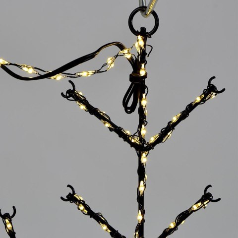 PŁATEK ŚNIEGU DEKORACYJNY WISZĄCY 470LED CIEPŁY BIAŁY