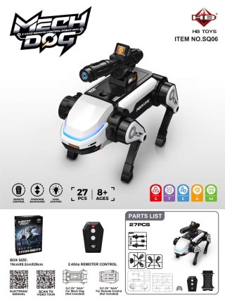 Robot R/C MECH DOG z Funkcją Strzelania