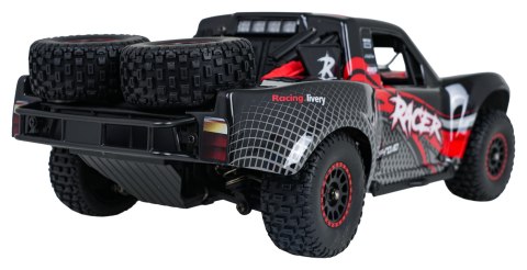 Auto R/C Terenowe RACE 18 1:12 Czarno Czerwony